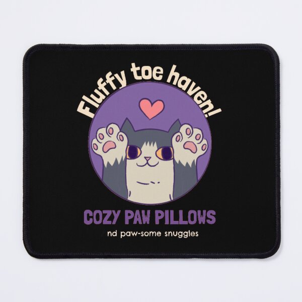 Item preview, Cozy Paw Pillows Cute Cat Toe Beans designed and sold by GenZFashion000.