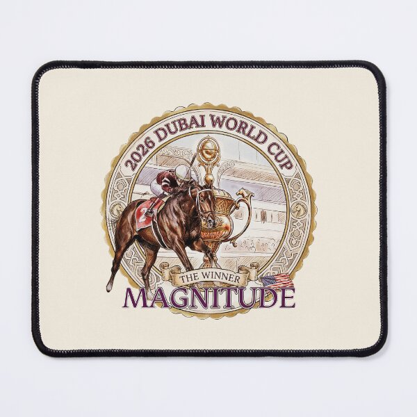 Item preview, Magnitude 2026 Dubai World Cup Champion Horse Racing Gifts designed and sold by Ginny Luttrell.