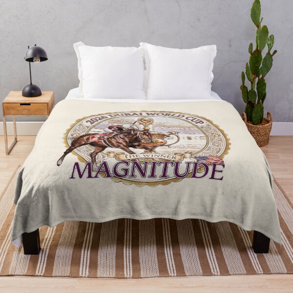Item preview, Magnitude 2026 Dubai World Cup Champion Horse Racing Gifts designed and sold by Ginny Luttrell.