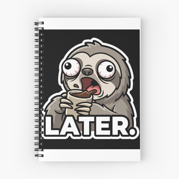 Item preview, Master Of Procrastination Sloth designed and sold by luiz1213.