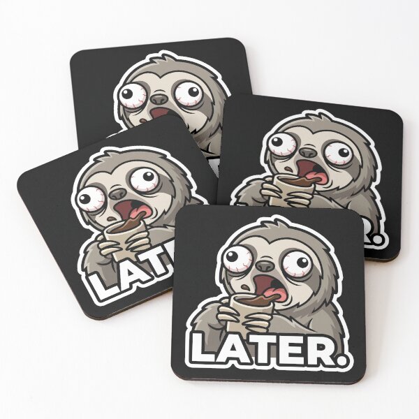 Item preview, Master Of Procrastination Sloth designed and sold by luiz1213.