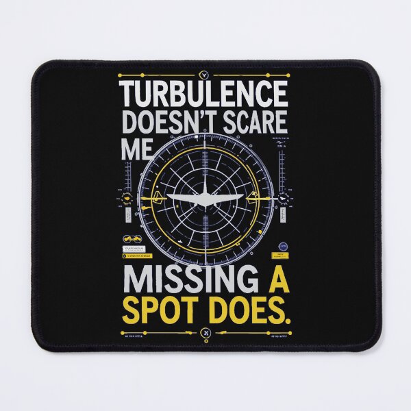 Item preview, Turbulence Doesn't Scare Me Missing A Spot Does Aviation Gift designed and sold by philippo artworks.