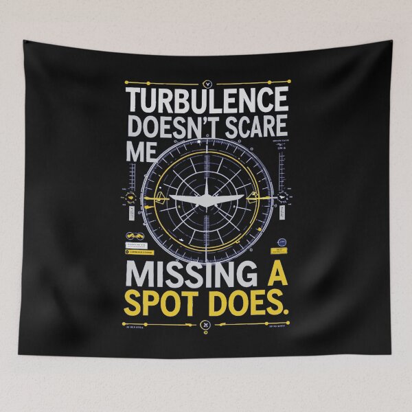 Item preview, Turbulence Doesn't Scare Me Missing A Spot Does Aviation Gift designed and sold by philippo artworks.