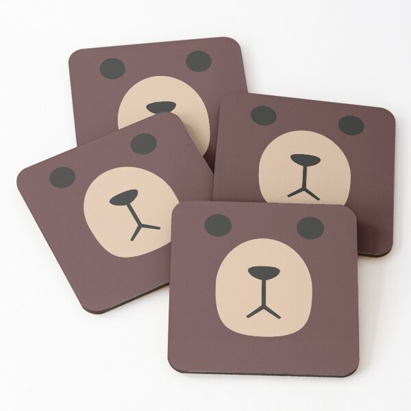 Item preview, Cute Minimalist  Brown Bear designed and sold by matchudaarts.