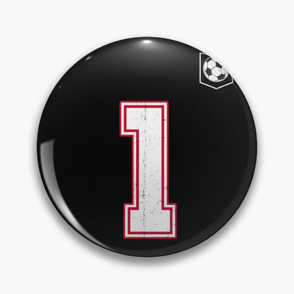 Item preview, Soccer player Jersey number 1 Soccer Fans designed and sold by BernoNickel.
