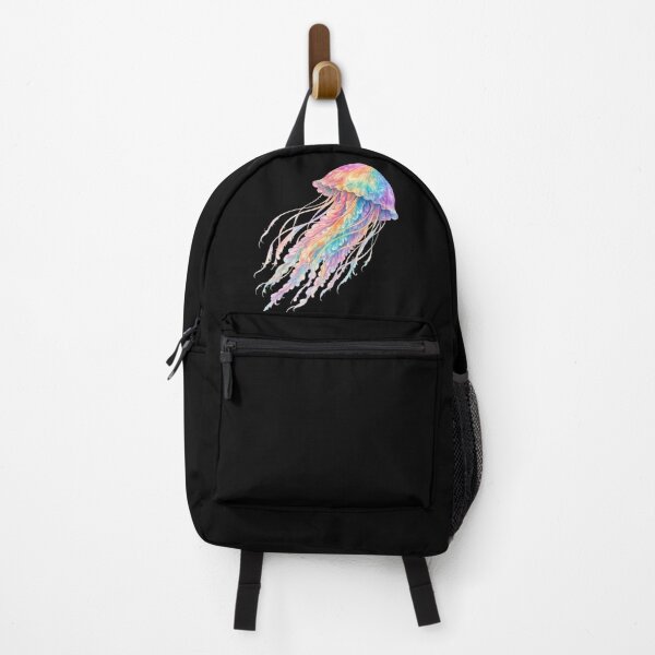 Item preview, Rainbow Tie-Dye Watercolor Jellyfish designed and sold by jgvisualarts.