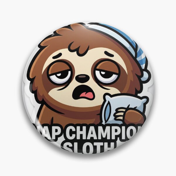Item preview, Nap Champion Sloth Sloth designed and sold by luiz1213.