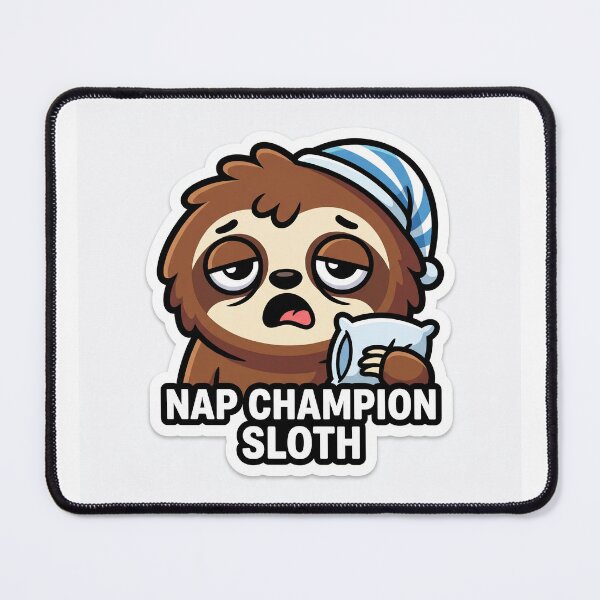Item preview, Nap Champion Sloth Sloth designed and sold by luiz1213.