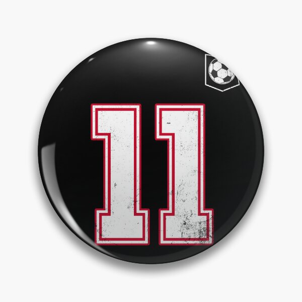 Item preview, Soccer player Jersey number 11 Soccer Fans designed and sold by BernoNickel.