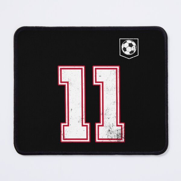 Item preview, Soccer player Jersey number 11 Soccer Fans designed and sold by BernoNickel.