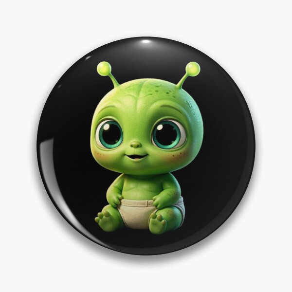 Item preview, Little Green Alien  designed and sold by TheEndDesign.