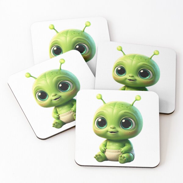 Item preview, Little Green Alien  designed and sold by TheEndDesign.