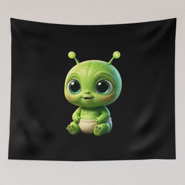 Item preview, Little Green Alien  designed and sold by TheEndDesign.