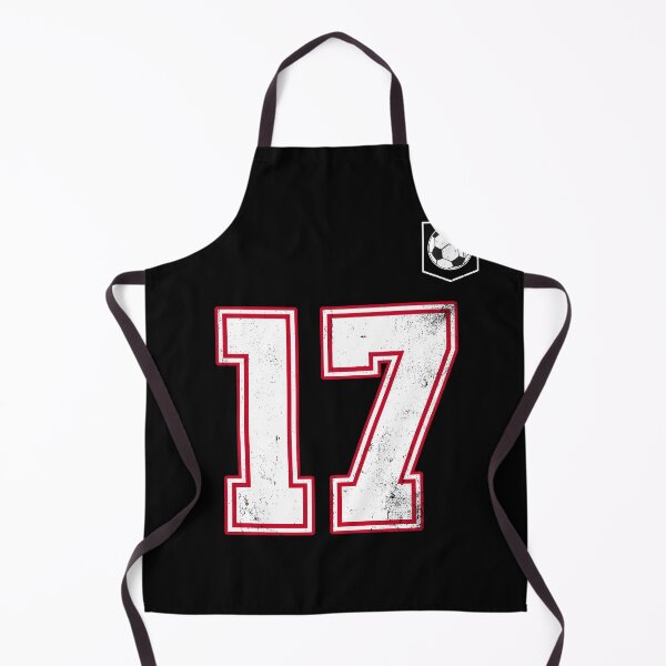 Item preview, Soccer player Jersey number 17 Soccer Fans designed and sold by BernoNickel.