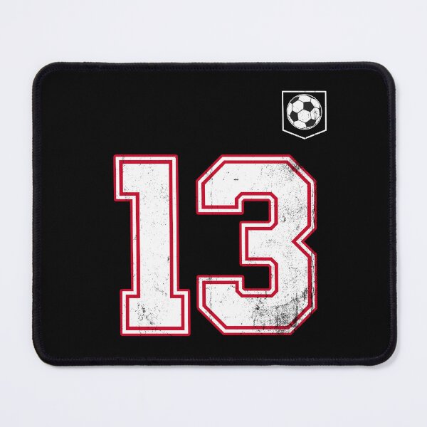Item preview, Soccer player Jersey number 13 Soccer Fans designed and sold by BernoNickel.