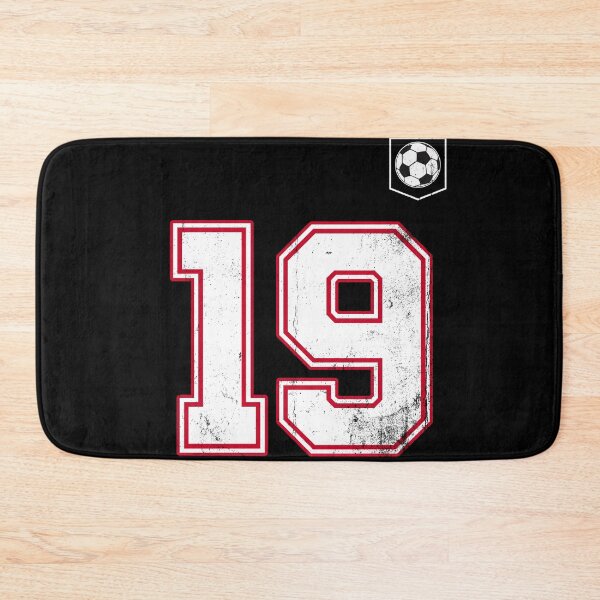 Item preview, Soccer player Jersey number 19 Soccer Fans designed and sold by BernoNickel.