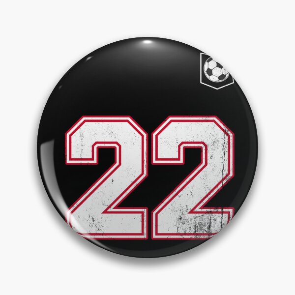 Item preview, Soccer player Jersey number 22 Soccer Fans designed and sold by BernoNickel.