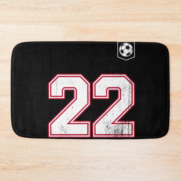 Item preview, Soccer player Jersey number 22 Soccer Fans designed and sold by BernoNickel.