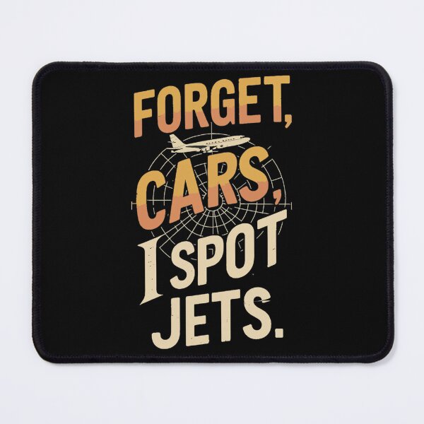 Item preview, Forget Cars I Spot Jets Retro Aviation Radar Design designed and sold by philippo artworks.