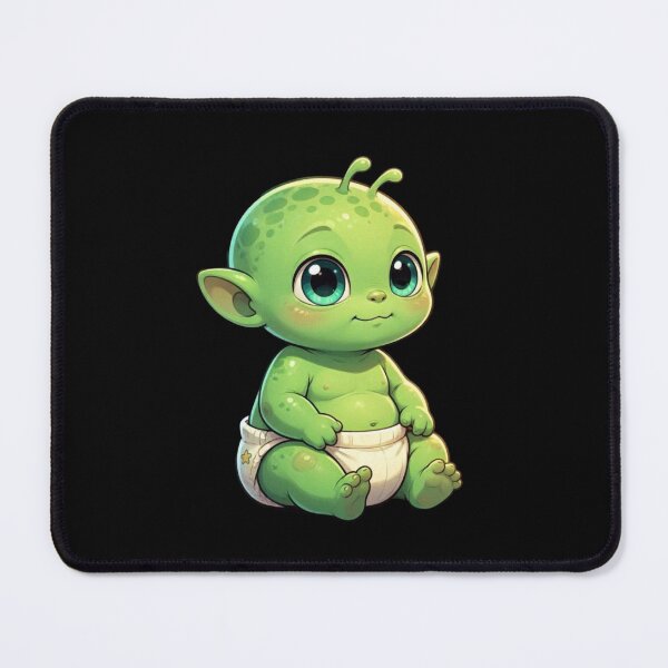 Item preview, Little Green Alien designed and sold by TheEndDesign.