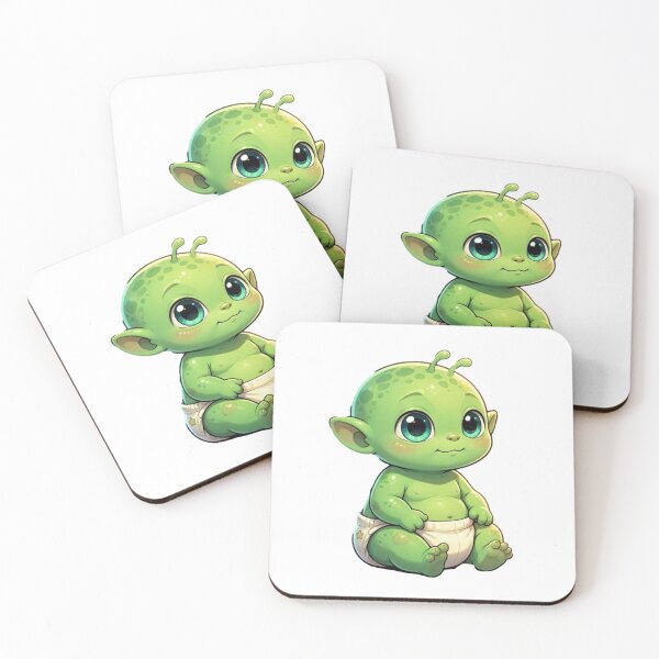 Item preview, Little Green Alien  designed and sold by TheEndDesign.