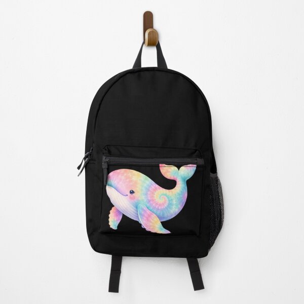 Item preview, Cute Rainbow Tie-Dye Whale designed and sold by jgvisualarts.