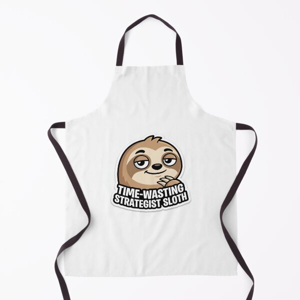 Item preview, Time-wasting Strategist Sloth Sloth designed and sold by luiz1213.