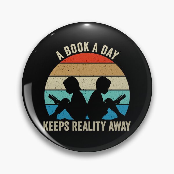 Item preview, A Book a Day Keeps Reality Away - Book Lovers designed and sold by definoyurie.