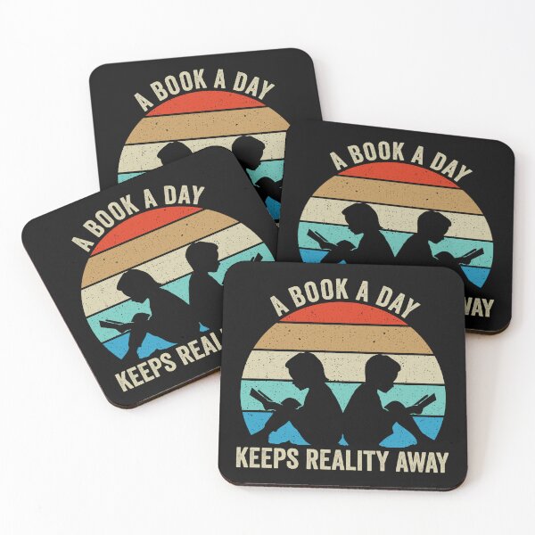 Item preview, A Book a Day Keeps Reality Away - Book Lovers designed and sold by definoyurie.