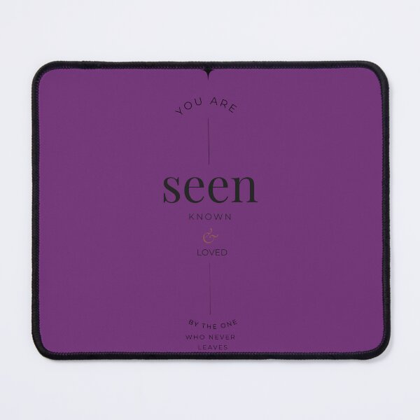 Item preview, Seen Known Loved Christian Minimalist Design designed and sold by Velora Co..