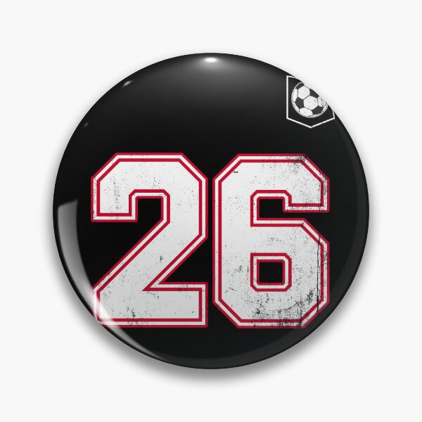 Item preview, Soccer player Jersey number 26 Soccer Fans designed and sold by BernoNickel.