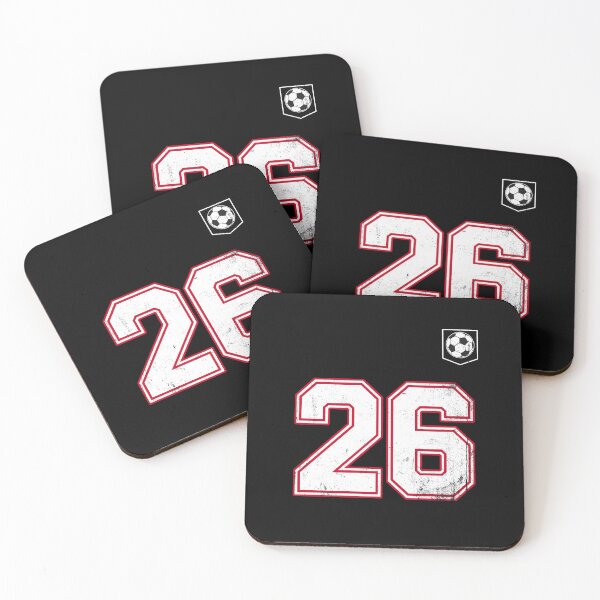 Item preview, Soccer player Jersey number 26 Soccer Fans designed and sold by BernoNickel.