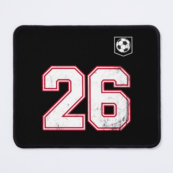 Item preview, Soccer player Jersey number 26 Soccer Fans designed and sold by BernoNickel.