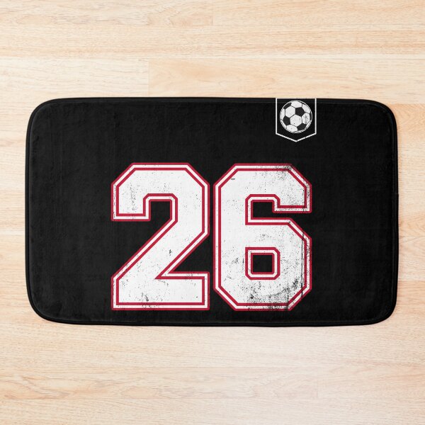 Item preview, Soccer player Jersey number 26 Soccer Fans designed and sold by BernoNickel.
