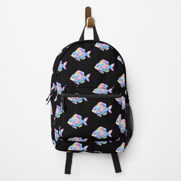 Item preview, Rainbow Tie-Dye Tropical Fish designed and sold by jgvisualarts.