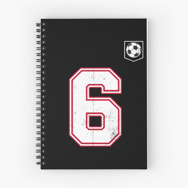 Item preview, Soccer player Jersey number 6 Soccer Fans designed and sold by BernoNickel.