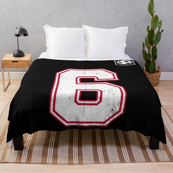 Item preview, Soccer player Jersey number 6 Soccer Fans designed and sold by BernoNickel.