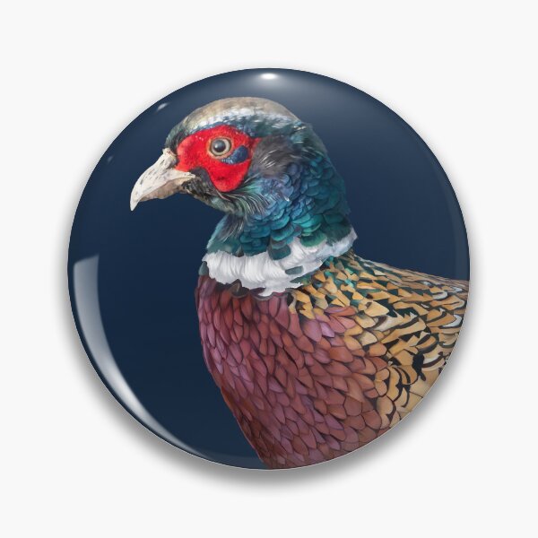 Item preview, Phillip the Pheasant in a circle designed and sold by Kathysg.
