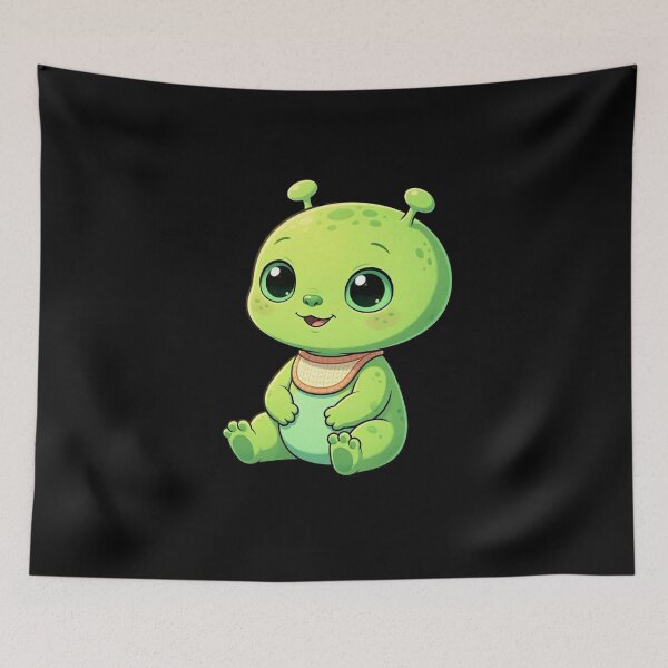 Item preview, Little Green Alien  designed and sold by TheEndDesign.