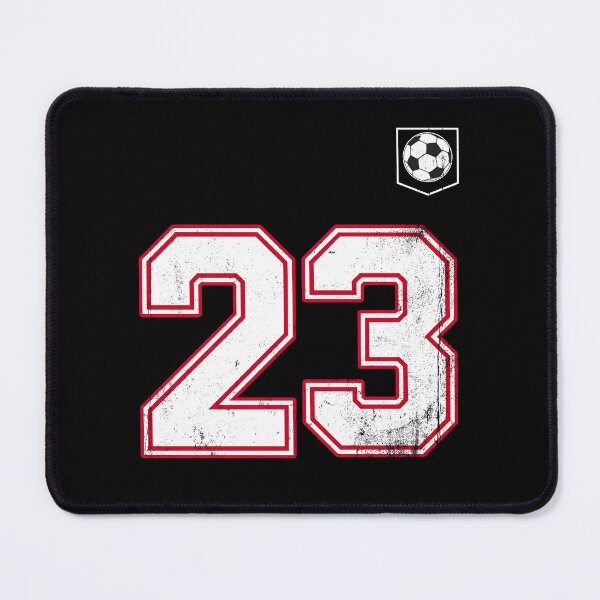 Item preview, Soccer player Jersey number 23 Soccer Fans designed and sold by BernoNickel.