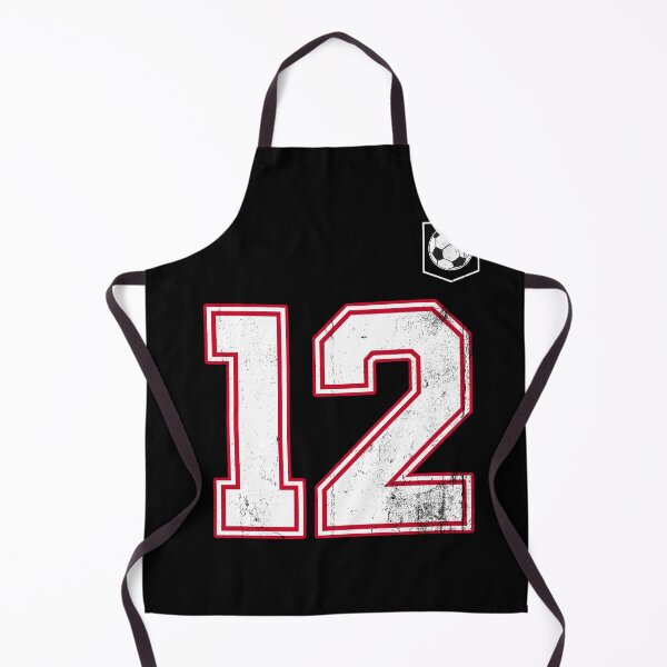 Item preview, Soccer player Jersey number 12 Soccer Fans designed and sold by BernoNickel.