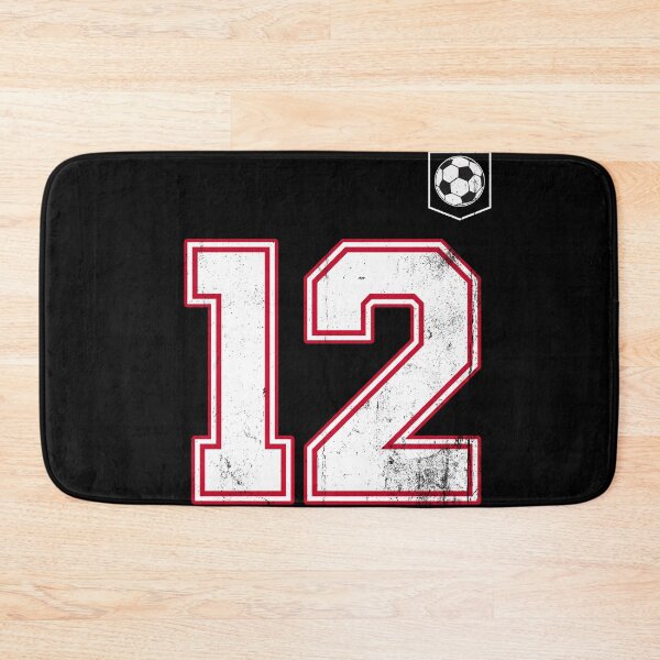 Item preview, Soccer player Jersey number 12 Soccer Fans designed and sold by BernoNickel.