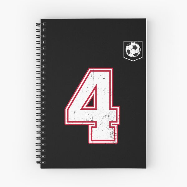 Item preview, Soccer player Jersey number 4 Soccer Fans designed and sold by BernoNickel.