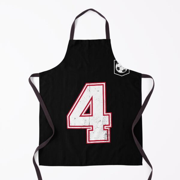 Item preview, Soccer player Jersey number 4 Soccer Fans designed and sold by BernoNickel.