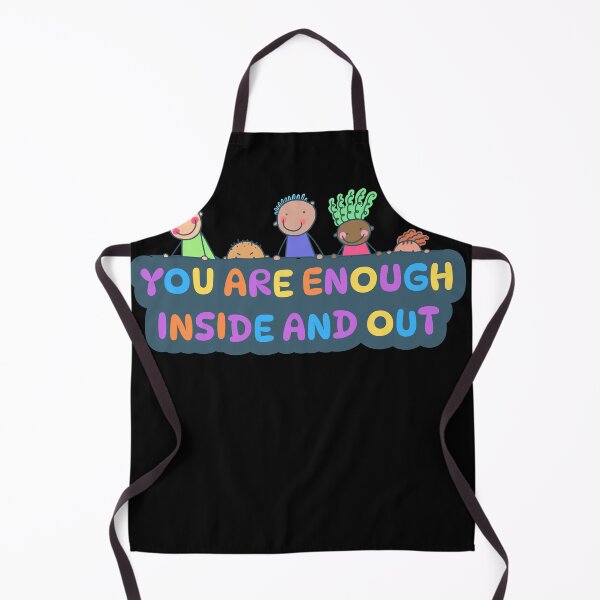 Item preview, You Are Enough Inside And Out Retro Botanical Typography designed and sold by thazinart.