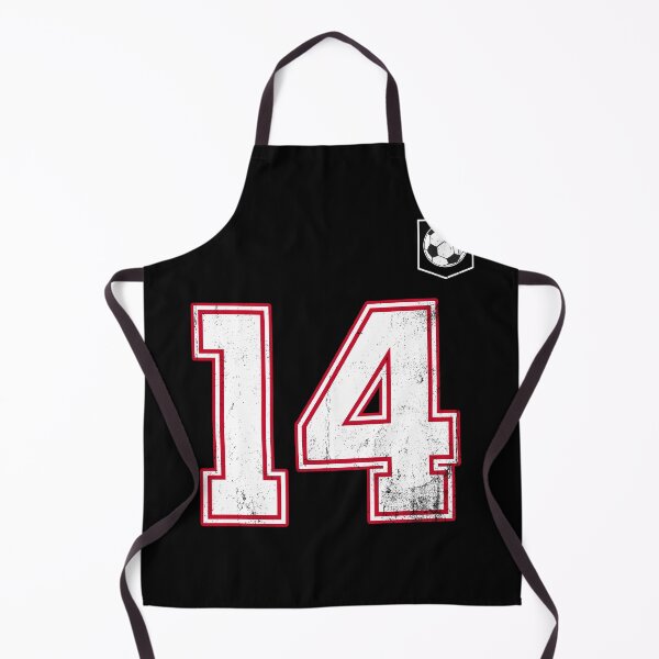 Item preview, Soccer player Jersey number 14 Soccer Fans designed and sold by BernoNickel.