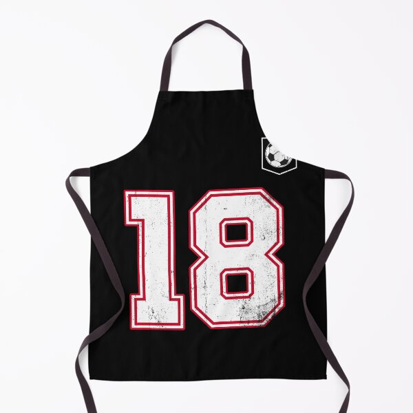 Item preview, Soccer player Jersey number 18 Soccer Fans designed and sold by BernoNickel.