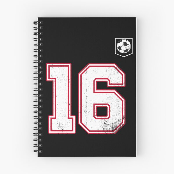 Item preview, Soccer player Jersey number 16 Soccer Fans designed and sold by BernoNickel.