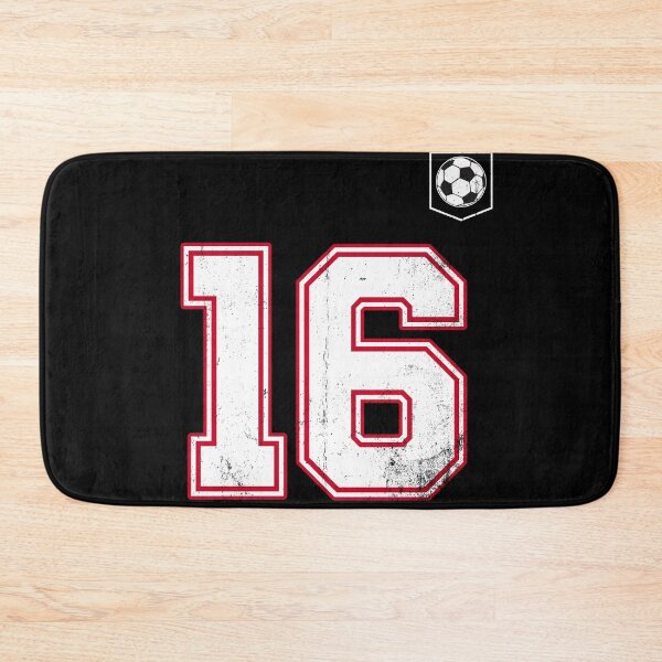 Item preview, Soccer player Jersey number 16 Soccer Fans designed and sold by BernoNickel.