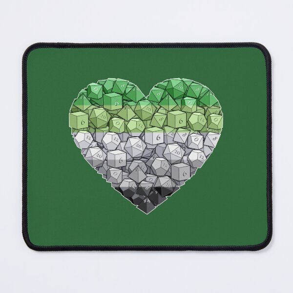 Item preview, Dice Heart - Aromatic Pride designed and sold by -Solarly-.